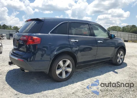 2011 Acura Mdx Technology z USA, uszkodzony, nr VIN 2HNYD2H43BH550909